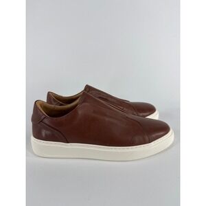 Ace Marks Saint Dress Sneaker Mens 11 Brown Cognac Nicol Slip On LoPro‎ Loafer
